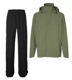 Basil Regenanzug Hoga Unisex Gr. XXL Olive-green