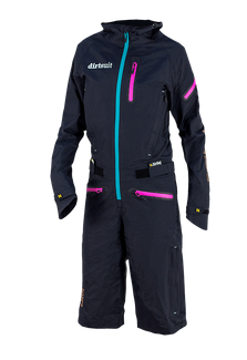 Dirtlej Dirtsuit Pro Edition Ladies Black Azure/turquoise