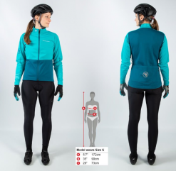 Endura WMS Damen Windchill Jacke II Pazifik Blau -Fahrräder Aufbau Geschäft image JA EN 0158 3 600x600
