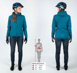 Endura WMS Hummvee Flipjacke Damen Pazifik Blau -Fahrräder Aufbau Geschäft image JA EN 0160 3 600x600