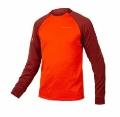 Endura Singletrack Fleece Pullover Paprika