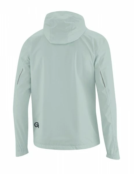 Gonso Save Light Herren Pendler Regenjacke Ghost Gray 4 Gonso Save Light Herren Pendler Regenjacke Ghost Gray – Bild 2