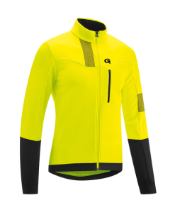 Gonso Valaff Softshell Jacke Safety Yellow