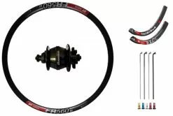 Fun Works Generator 3Way Nabendynamo Disc IS Custom Vorderrad MTB 26"