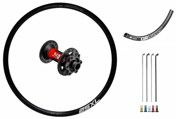 Dt-swiss DT Swiss 240 EXP Disc IS Custom Vorderrad Rennrad/Gravelbike 27,5" 3 Dt-swiss DT Swiss 240 EXP Disc IS Custom Vorderrad Rennrad/Gravelbike 27,5"