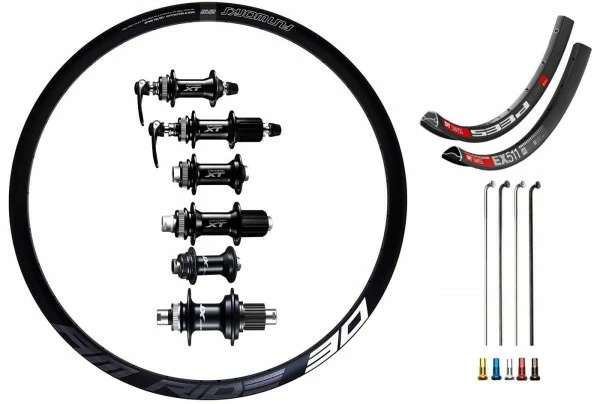 Shimano XT Disc CL Custom Laufradsatz MTB 27,5" 3 Shimano XT Disc CL Custom Laufradsatz MTB 27,5"