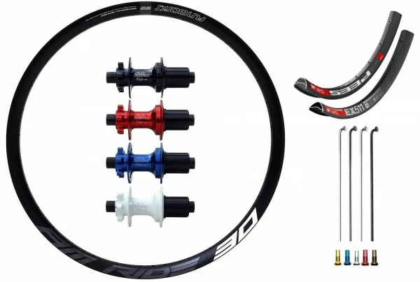 Fun Works N-Light One Disc IS Custom Hinterrad MTB 27,5" 3 Fun Works N-Light One Disc IS Custom Hinterrad MTB 27,5"