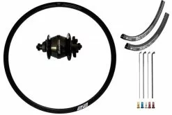 Fun Works Generator 3Way Nabendynamo Disc IS Custom Vorderrad Rennrad/Gravelbike 700c