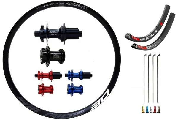 Fun Works N-Light Lefty/One Disc IS Custom Laufradsatz MTB 29" 3 Fun Works N-Light Lefty/One Disc IS Custom Laufradsatz MTB 29"