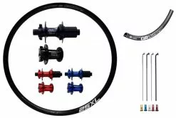 Fun Works N-Light Lefty/One Disc IS Custom Laufradsatz Rennrad/Gravelbike 27,5"