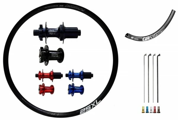 Fun Works N-Light Lefty/One Disc IS Custom Laufradsatz Rennrad/Gravelbike 27,5" 3 Fun Works N-Light Lefty/One Disc IS Custom Laufradsatz Rennrad/Gravelbike 27,5"