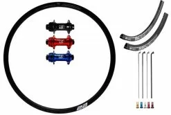 Fun Works N-Light One Disc CL Custom Vorderrad Rennrad/Gravelbike 700c