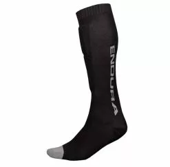 Endura Singletrack Shin Guard Sock Schienbeinprotektor-Socken Schwarz