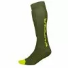 Endura Singletrack Shin Guard Sock Schienbeinprotektor-Socken Waldgrün