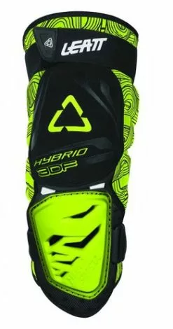 Leatt Knee Guard 3DF Hybrid - Black/lime