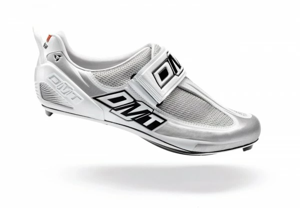 DMT Shoes DMT Dmt Tri Triathlon-Schuh Weiß / Silber 3 DMT Shoes DMT Dmt Tri Triathlon-Schuh Weiß / Silber