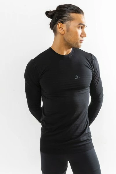 Craft Warm Comfort Longsleeve Schwarz 4 Craft Warm Comfort Longsleeve Schwarz – Bild 2