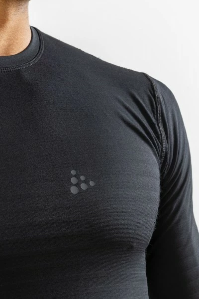 Craft Warm Comfort Longsleeve Schwarz 6 Craft Warm Comfort Longsleeve Schwarz – Bild 4