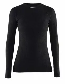 Craft Women Warm Wool Crewneck Black
