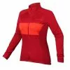 Endura WMS FS260 Pro Jetstream Langarmtrikot II Damen Rostrot -Fahrräder Aufbau Geschäft image TK EN 0001 1 600x600