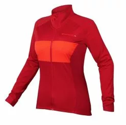 Endura WMS FS260 Pro Jetstream Langarmtrikot II Damen Rostrot