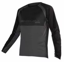 Endura MT500 Burner L/S Jersey Langarmtrikot Schwarz