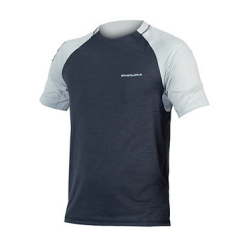Endura Singletrack Kurzarm Trikot Ink Blue