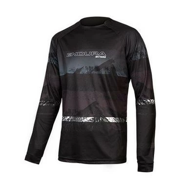 Endura MT500 Scenic L/S Shirt LTD Black 3 Endura MT500 Scenic L/S Shirt LTD Black