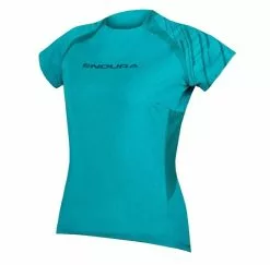 Endura WMS Singletrack S/S Jersey Damen Kurzarmtrikot Pazifik Blau