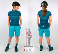 Endura WMS Hummvee Ray S/S Trikot II Kingfisher -Fahrräder Aufbau Geschäft image TK EN 1016 3 600x600