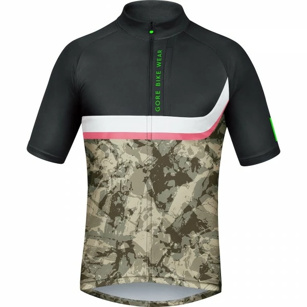 Gore Bike Wear Power Trail Jersey Camouflage/black % 3 Gore Bike Wear Power Trail Jersey Camouflage/black %