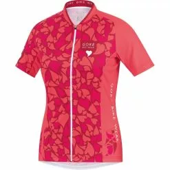 Gore Bike Wear E Lady Love Camo Jersey Jazzy Pink/coral Red %