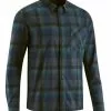 Gonso Liamone Radhemd Blue Grey Check -Fahrräder Aufbau Geschäft image TK GS 0040 1 600x600