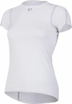 Pearl Izumi Women Transfer Short Sleeve Baselayer White Restposten