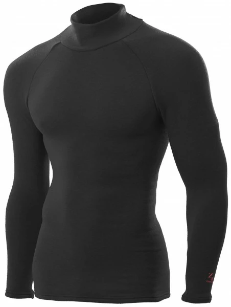 Zerofit Heatrub Ultimate Mock Schwarz 3 Zerofit Heatrub Ultimate Mock Schwarz