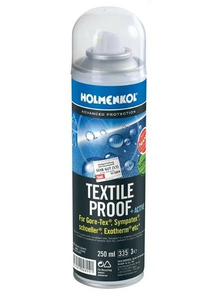 Holmenkol Textile Proof Imprägnierung 250ml 2 Holmenkol Textile Proof Imprägnierung 250ml