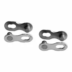 KMC, Kette, CL-552-EPT Silber, 12s Verschlussglied Für 12-fach, Für Shimano Und KMC, 2 Paar