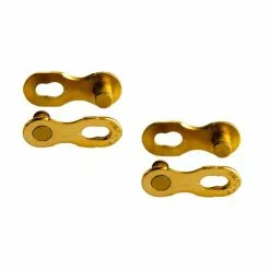 KMC, Kette, CL-552-Ti-N Gold, 12s Verschlussglied Für 12-fach, Für Shimano Und KMC, 2 Paar