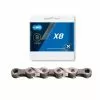 KMC, Kette, X8-93, Für 8-fach, Silber/grau, Originalverpackt -Fahrräder Aufbau Geschäft kmc kette x8 93 fuer 8 fach silber grau originalverpackt