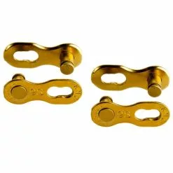KMC, Ketten Verschlussglied, Für 9-fach, 9RTi-N Gold, 2er Set