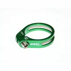Procraft PRC, Sattelschelle, Klemmring, 31,8mm, CNC Alu, Titanschraube, Grün 9g