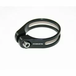 Procraft PRC, Sattelschelle, Klemmring, 31,8mm, CNC Alu, Titanschraube, Schwarz, 9g