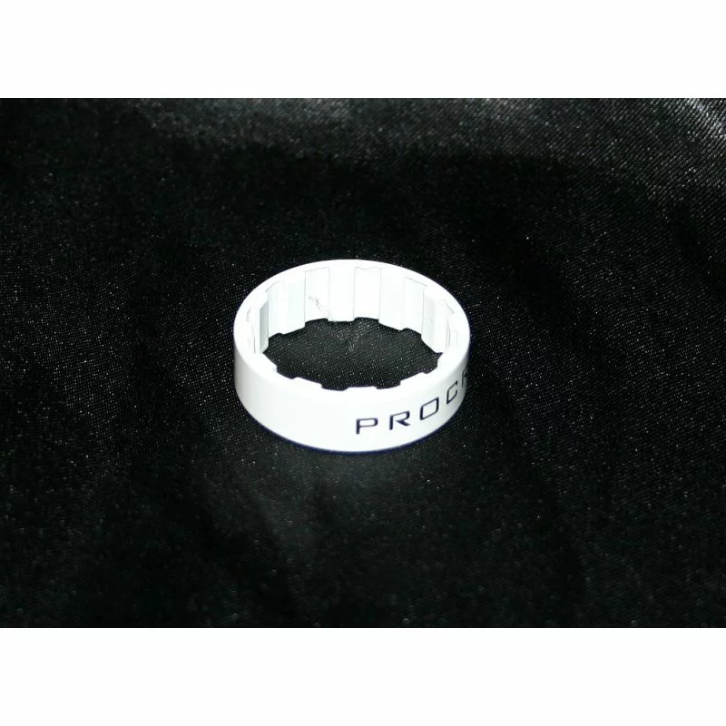 Procraft, Vorbauerhöhung, Spacer SUPERLIGHT Alu, WEISS, 10mm 3 Procraft, Vorbauerhöhung, Spacer SUPERLIGHT Alu, WEISS, 10mm