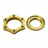 Reverse, Adapter Disc, Centerlock - 6 Loch, Incl. Verschlussring, Alu, 32g, Gold -Fahrräder Aufbau Geschäft reverse adapter disc centerlock 6 loch incl verschlussring alu 32g gold