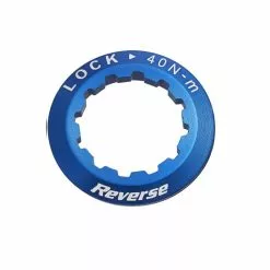 Reverse, Cassette Lock Ring, Kassettenabschlussring, Alu, Für 11 Zahn, 7g, Dark Blue