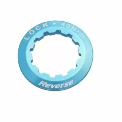 Reverse, Cassette Lock Ring, Kassettenabschlussring, Alu, Für 11 Zahn, 7g, Light Blue