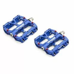 Reverse, Pedale, Escape, Plattformpedal, CNC Alu, Dunkel Blau