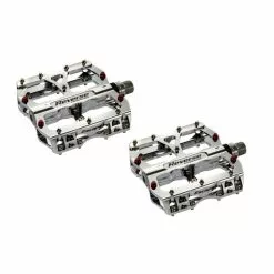Reverse, Pedale, Escape, Plattformpedal, CNC Alu-Käfig, Cro-MO-Achse, 406g/Paar, Chrome