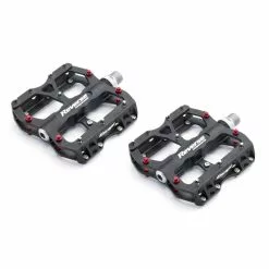 Reverse, Pedale, Escape, Plattformpedal, CNC Alu-Käfig, Cro-MO-Achse, 406g/Paar, Schwarz