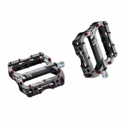 Reverse, Pedale, Escape Pro, Plattformpedal, 368g, Schwarz-rot